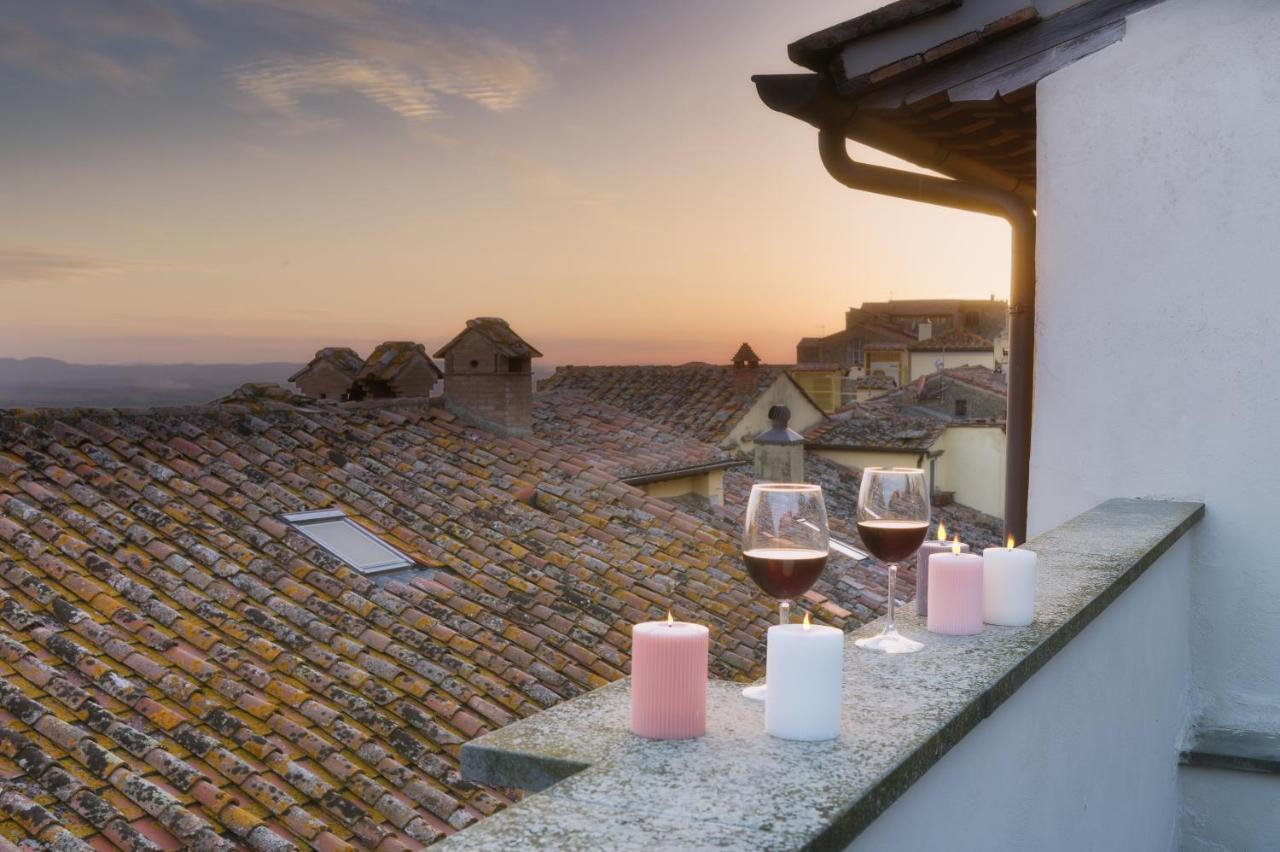 Apartmán Terrazza Silena, Centro Storico Con Vista Cortona! Exteriér fotografie