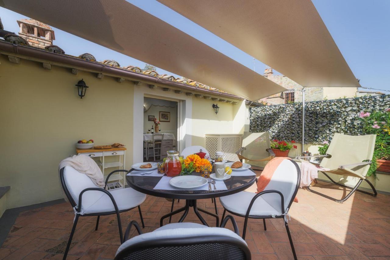Apartmán Terrazza Silena, Centro Storico Con Vista Cortona! Exteriér fotografie