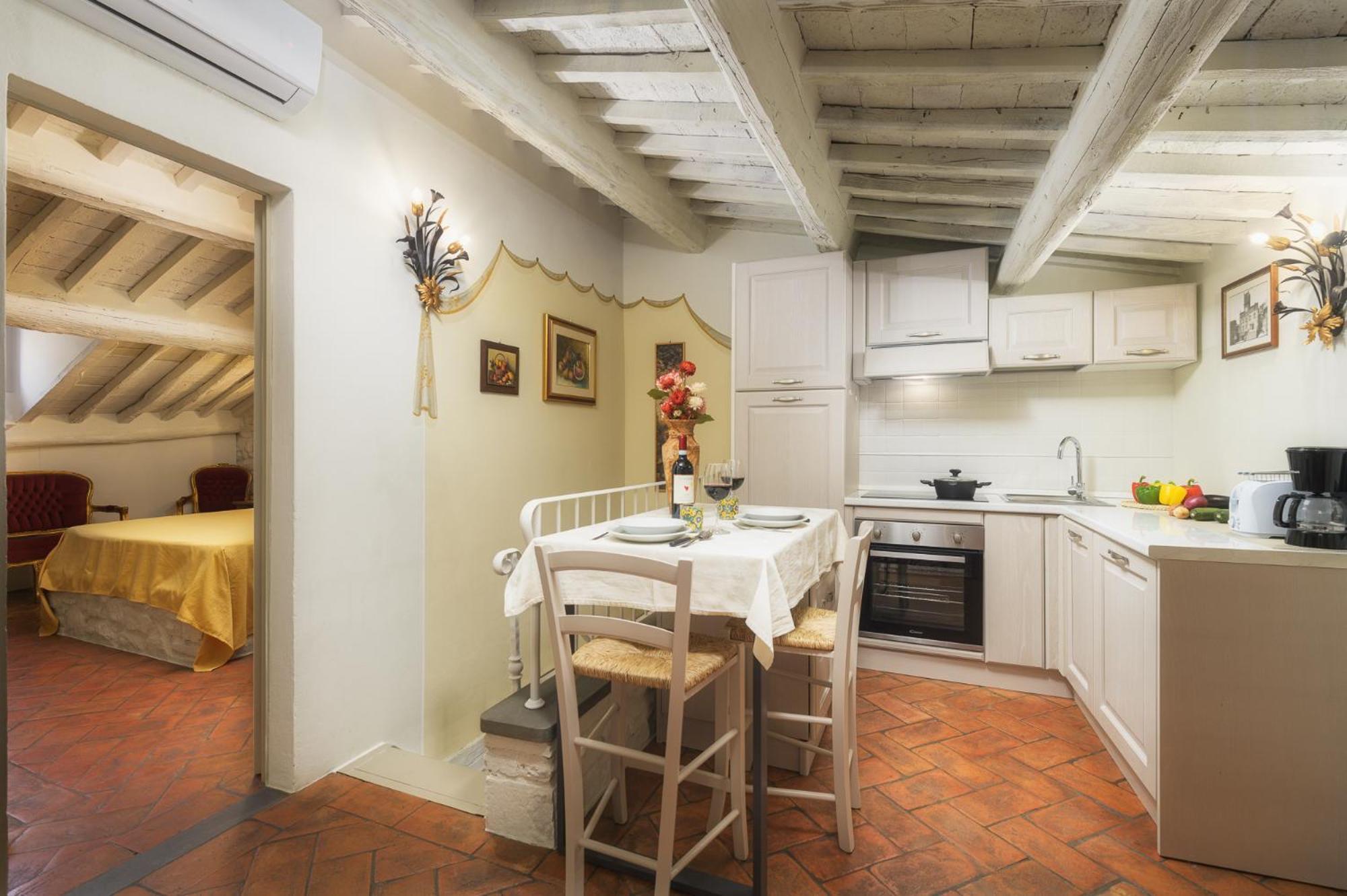 Apartmán Terrazza Silena, Centro Storico Con Vista Cortona! Exteriér fotografie