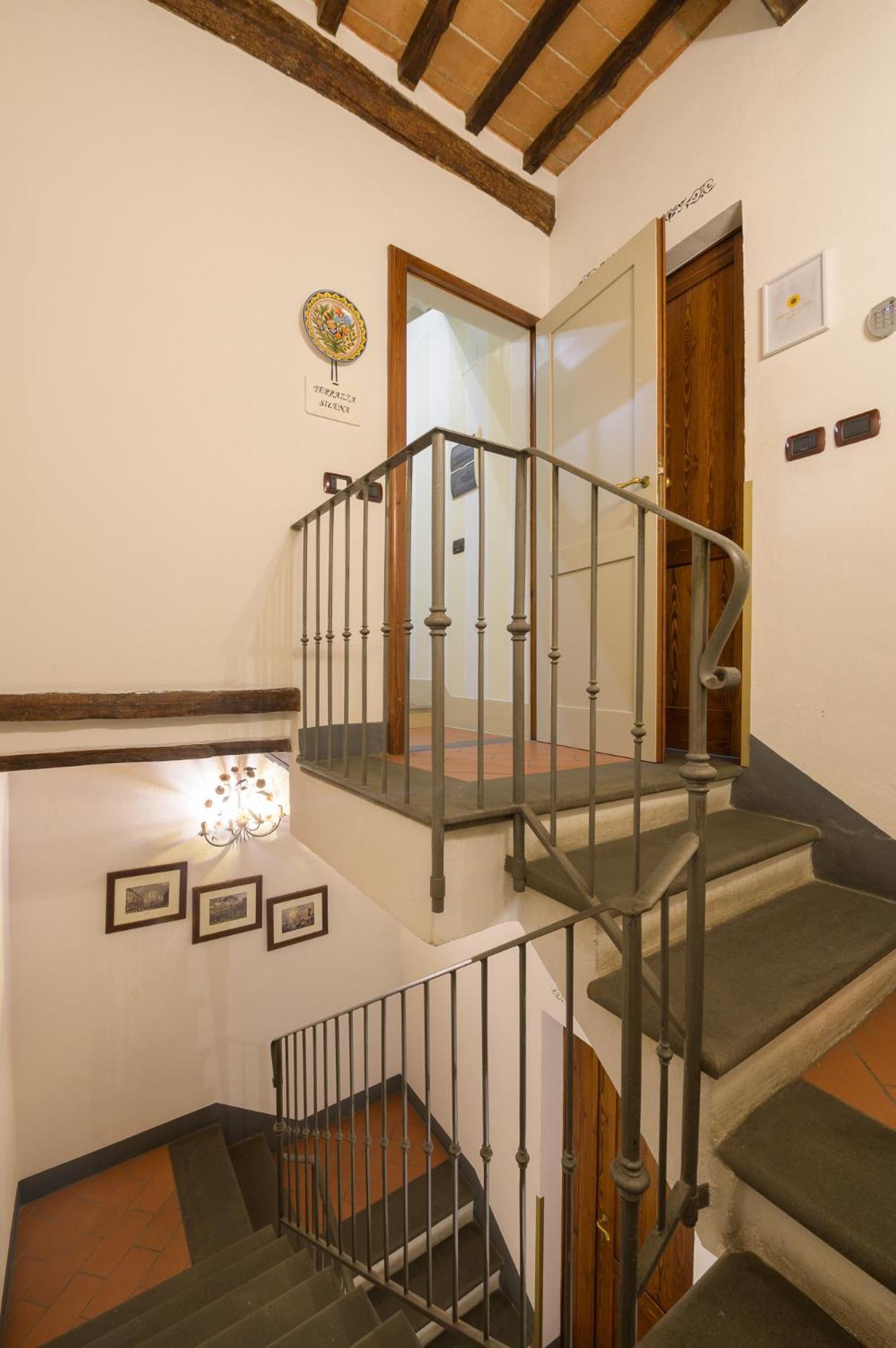 Apartmán Terrazza Silena, Centro Storico Con Vista Cortona! Exteriér fotografie