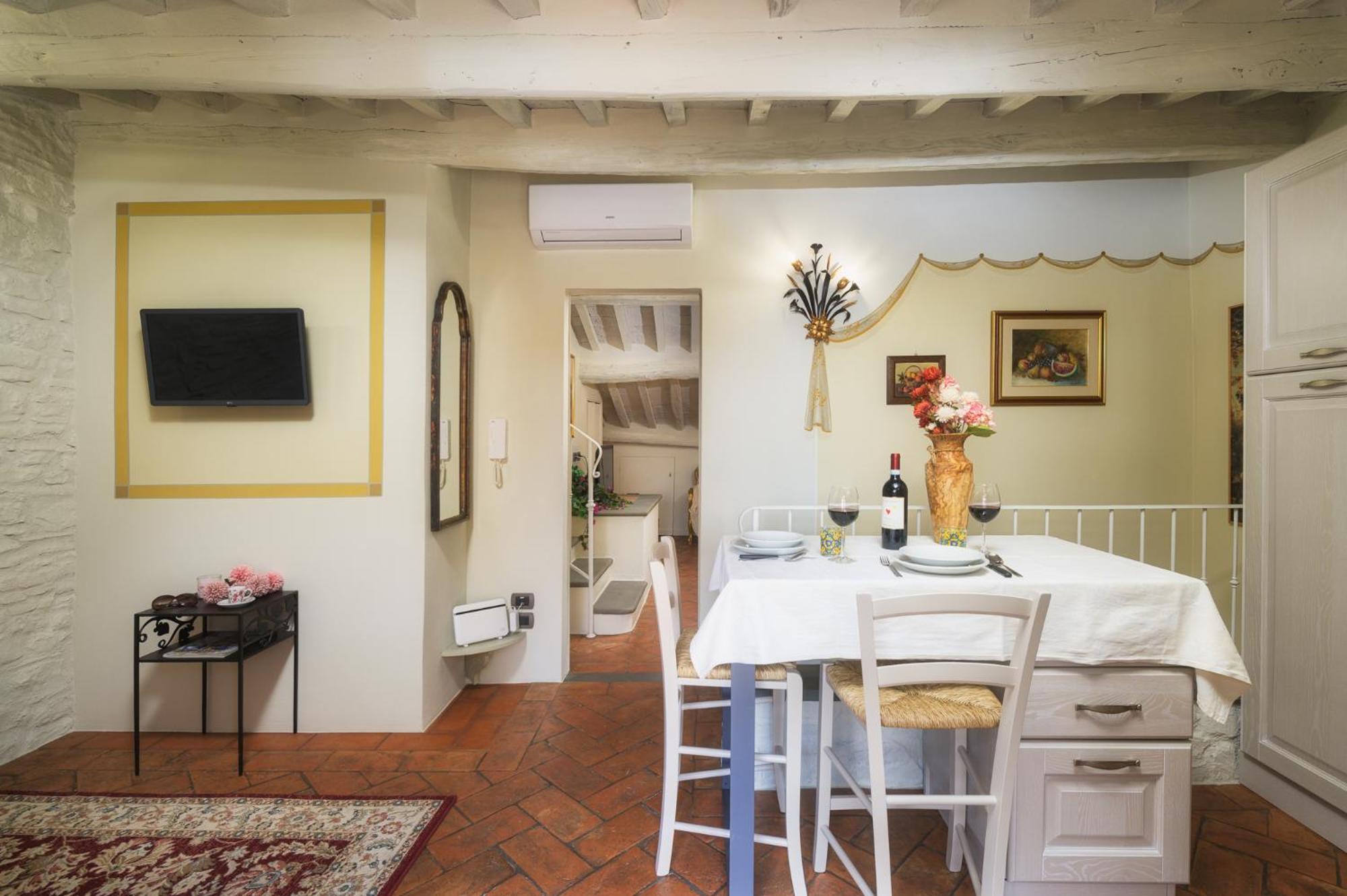 Apartmán Terrazza Silena, Centro Storico Con Vista Cortona! Exteriér fotografie