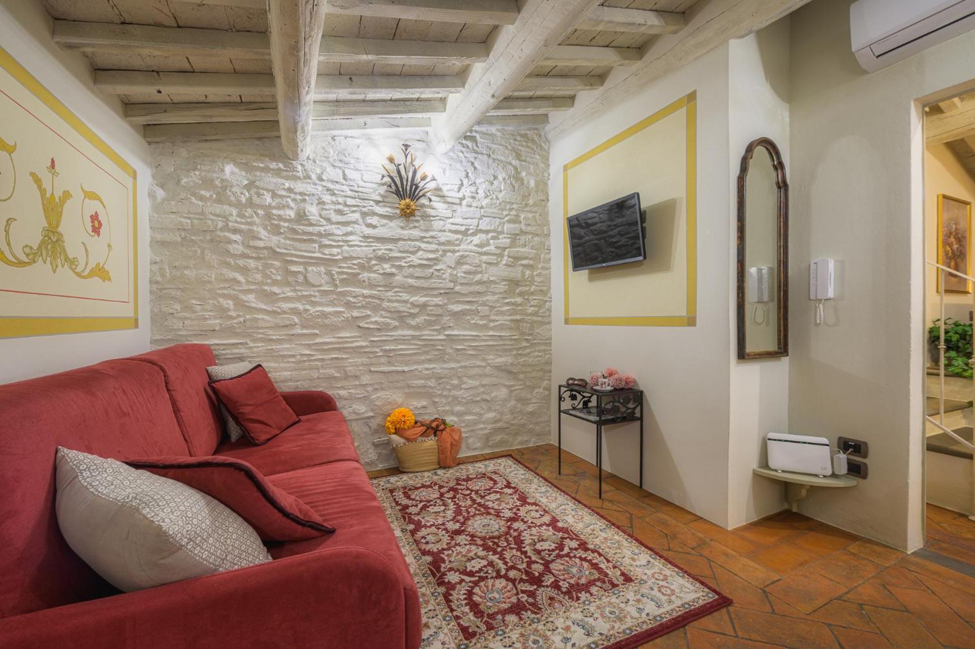 Apartmán Terrazza Silena, Centro Storico Con Vista Cortona! Exteriér fotografie