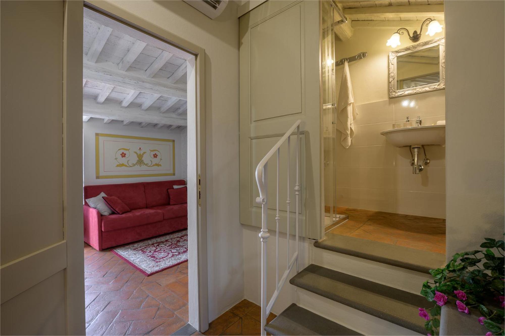 Apartmán Terrazza Silena, Centro Storico Con Vista Cortona! Exteriér fotografie